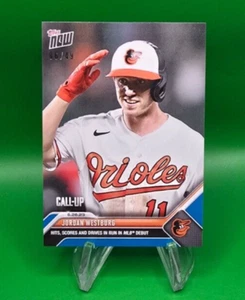 2023 TOPPS NOW #500 JORDAN WESTBURG BLU PARALLELO 06/49 MLB DEBUTTO - Foto 1 di 2