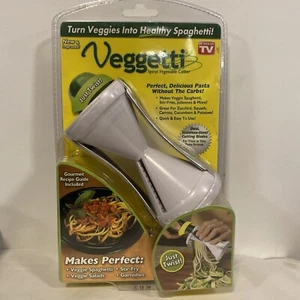 New VEGGETTI Spiral Vegetable Cutter Slicer Veggie Pastas Salads As Seen On TV - Picture 1 of 4