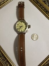 Breda 1626 Men's Watch Brown Leather as is.