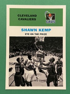 SHAWN KEMP 1998-99 Fleer Tradition VINTAGE ‘61 #101 RARE INSERT Card SuperSonics