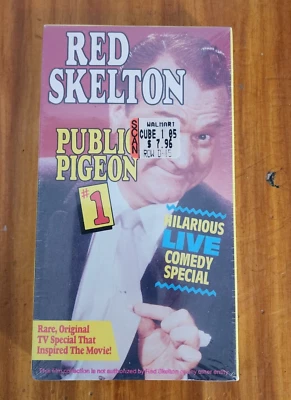 Red Skelton Public Pigeon #1 VHS Cassette Comdey - Image 1 of 4