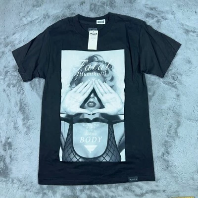 Camisa Fatal Para Hombres Negra Pequeña As de LA Illumihotti Pin Up West Coast Streetwear Foto 1 de 4