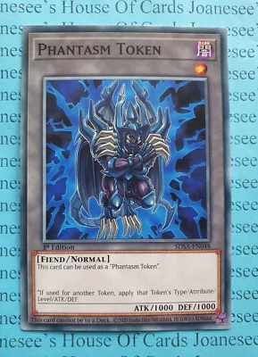 SDSA-EN048 Phantasm Token Yu-Gi-Oh Card 1st Edition New - Image 1 of 3