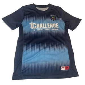 Challenger International Soccer Youth Large Jersey Blue - Imagen 1 de 5