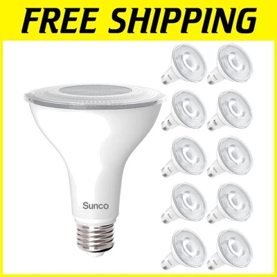10 Pack Exterior Long Neck Lighting, 3000K Warm White - Image 1 of 4
