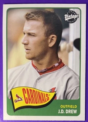 2003 Upper Deck Vintage JD Drew #46 (Condition? You be the judge.) - Image 1 of 2