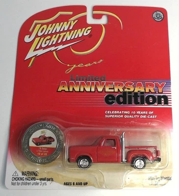 Johhny Lightning 1978 Dodge Li'l Red Express Limited 10th Anniversary Edition - Image 1 of 2
