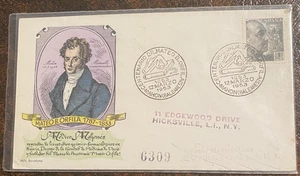 1953 Spain Cover - Centenary of Dr. Mateo B. Orfila with 1 Peseta Franco stamp - Picture 1 of 2