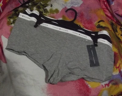 2 NUEVAS BRAGAS TOMMY HILFIGER R82T041 727 CINTURA FIRMA ALGODÓN NIÑO L Foto 1 de 2