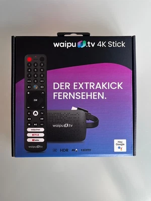 Waipu Tv 4K Stick neu OVP ungeöffnet - Bild 1 von 4