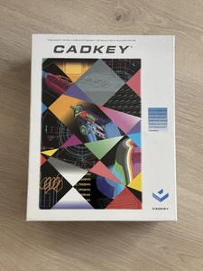 NEW 1993 DATACAD Software CADKEY Version 6 MS DOS Big Box Computer Program - Afbeelding 1 van 9