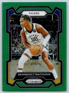 2023-24 Panini Prizm Bennedict Mathurin Green Prizm Indiana Pacers #14 - Picture 1 of 2
