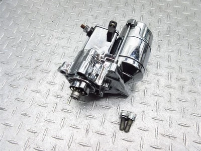 Harley Sportster 883 XL883 R 2007 probada funciona conjunto de motor de arranque cromado Foto 1 de 4