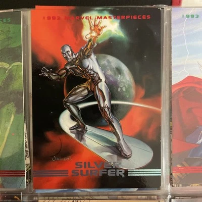 Skybox Marvel Masterpieces 1993 Silver Surfer #11 Comic Book - Image 1 of 2