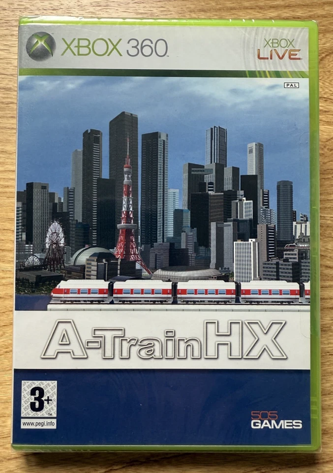 A-Train HX Microsoft XBOX 360 Artdink 505 Games New & Sealed PAL UK Version - Image 1 of 3