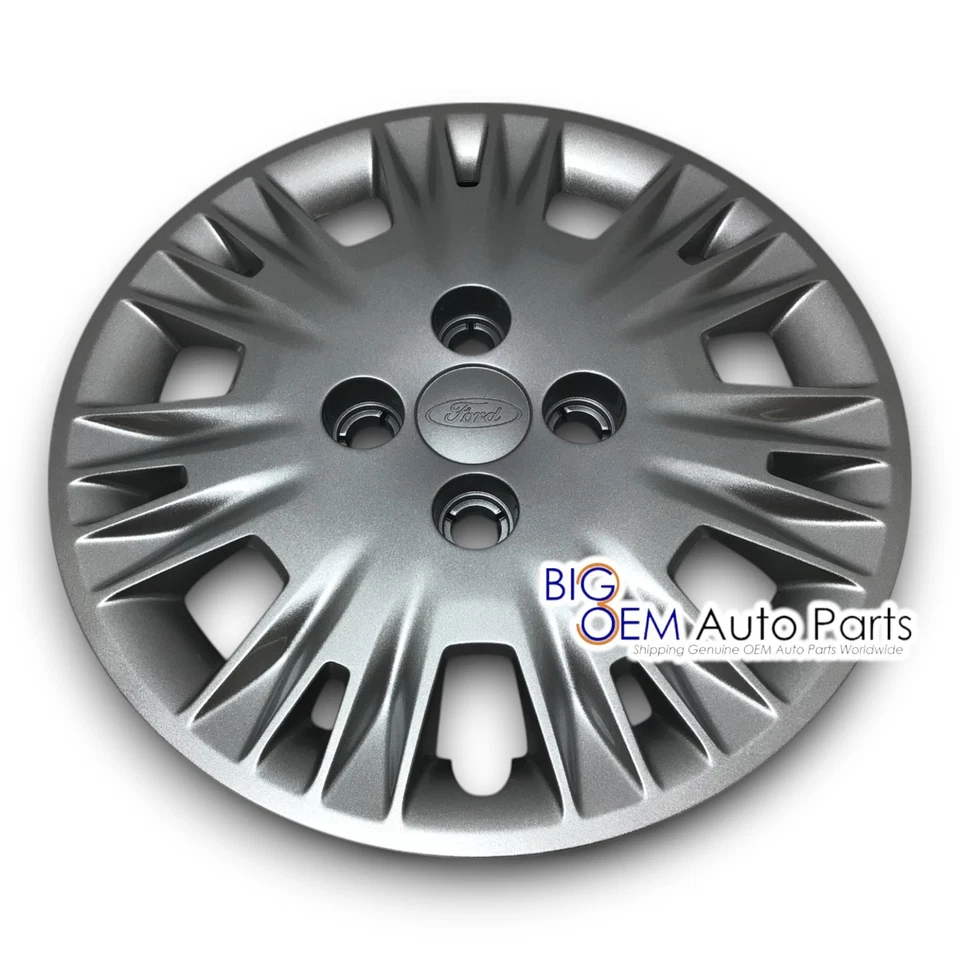 2014-2019 Ford Fiesta 15" Steel Wheel Silver Hub Cap Cover new OEM D3BZ-1130-A - Image 1 of 4