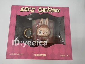 THE MONSTERS LET'S CHECKMATE SERIES MUG PINK AUTHENTIC HOT CUTE TOY GIFT - Picture 1 of 2