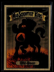 Mad Scientist 40K KIDS GPK ~ MSK5-20 GOLD FOIL #'d 1/1 ~ BM-Bear Care Bear - Picture 1 of 2