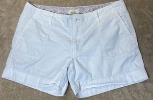 Levi's Women's Shorts Size 12 Crafted with Pride white 100% Cotton - Picture 1 of 10