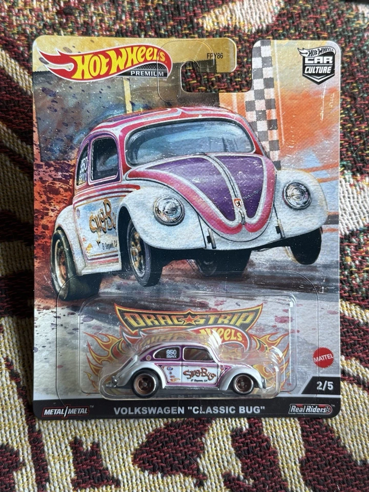 Hot wheels Drag strip Demons Volkswagen Classic BugPremium Car Culture 2023 #2/5 - Image 1 of 1