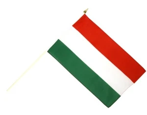Ungarn Stockflagge Flaggen Fahnen Stockfahne 30x45cm - Bild 1 von 1