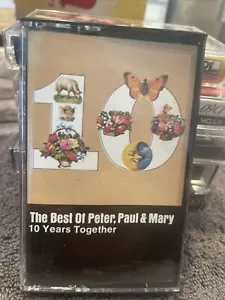 The Best of Peter, Paul and Mary 10 Years Together (Cassette 1970 Warner Bros) - Picture 1 of 7