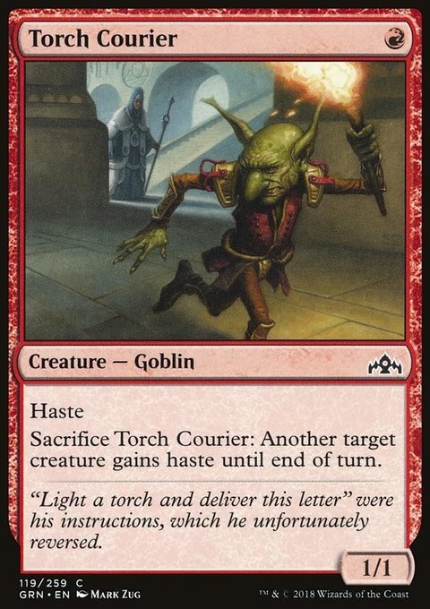 MTG Magic the Gathering Torch Courier (119/291) Guilds of Ravnica LP - Image 1 of 1