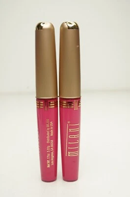2 Pack Milani Lip Gloss Shade 02 Pink Flush Lip Makeup Brand New - Image 1 of 4