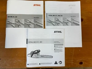 MS 311 391 MS311 MS391 Service Workshop Repair - Parts List & Operators Manual - Picture 1 of 4