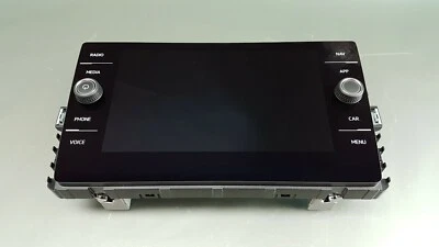 Orig VW Golf 7 5G Discover Media Pro Touchscreen 8 " Control Panel - Image 1 of 4