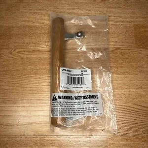 Prime Line MP1034 Sliding Glass Door Pull Wood Handle Chrome PLPCI - Picture 1 of 8