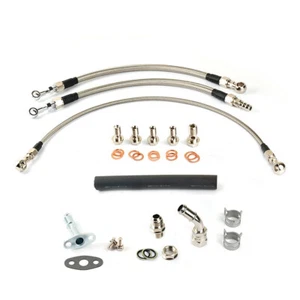 Oil Feed &Return Line Fits OPEL Z20LET w/Garrett G25-550 G25-660 Ball Bearing - Bild 1 von 4