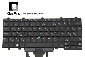 Teclado húngaro para Dell Latitude E5450 E5470 E5480 E5490 puntero retroiluminado - Imagen 1 de 8