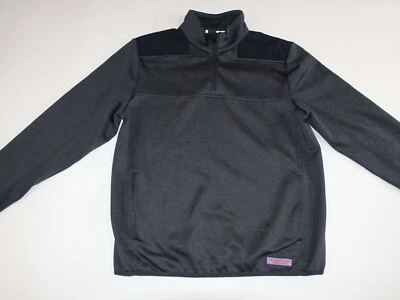 Sudadera de hombre Vineyard Vines Performance polar oveja gris medio negra M Foto 1 de 4