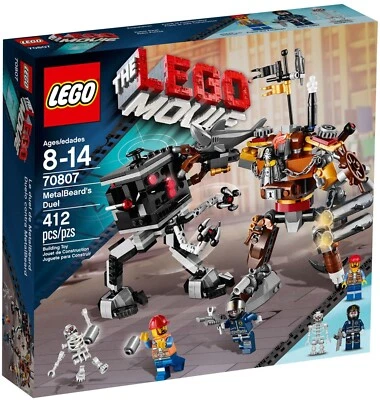 LEGO 70807 MetalBeard's Duel The Lego Movie New & Sealed 2014 Discontinued - Image 1 of 2