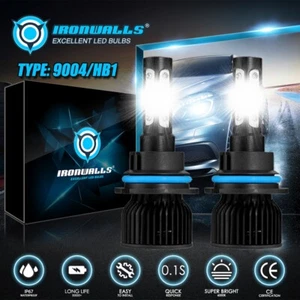 9004 HB1 1000000LM LED Headlight Bulbs Kit for Nissan Pathfinder Sentra Maxima - Bild 1 von 12