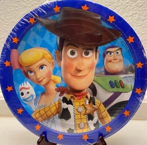 Toy Story 4 Birthday Party Luncheon Paper Plates 9", 8 ct. - Picture 1 of 2