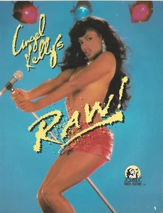 THE~90'S~SUPER STAR~ANGEL KELLY~8.5" X 11"~AD SLICK~¡PÓSTER PROMOCIONAL DE PELÍCULA!~ - Imagen 1 de 4
