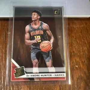 De'Andre Hunter 2019 Donruss Clearly Rated Rookie Gold RC #54 Hawks NM-MT - Picture 1 of 6