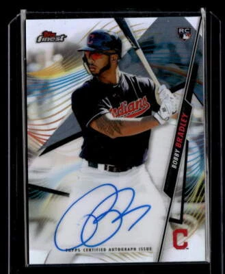 2020 Finest #FA-BBR Bobby Bradley Auto Refractor Near Mint - Image 1 of 2