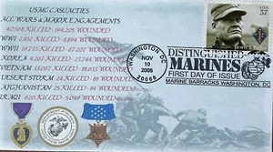 USS Nevada Chapter 103 USGS 3962 Chesty Puller Marine - Picture 1 of 2