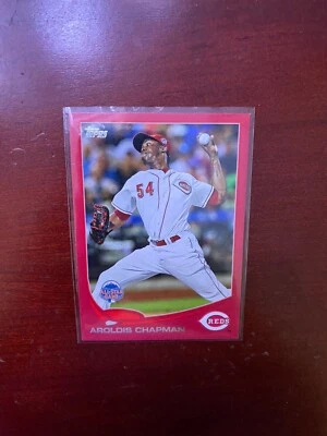 Aroldis Chapman - 2013 Topps Update Target Red #US286 Reds Cubs Pirates Yankees - Image 1 of 2