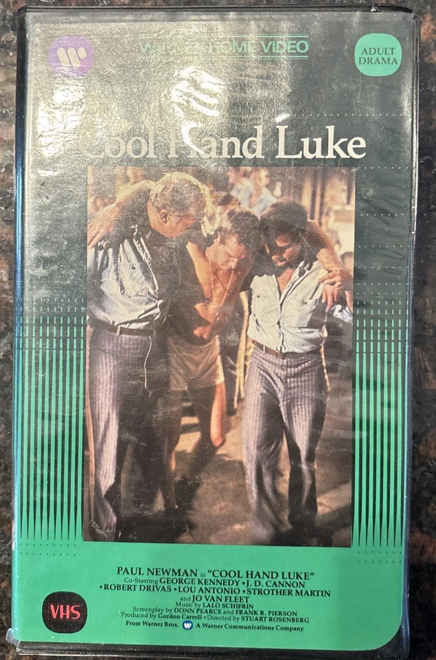 Warner Home Video Cool Hand Luke (1967) Clamshell VHS  - Image 1 of 4