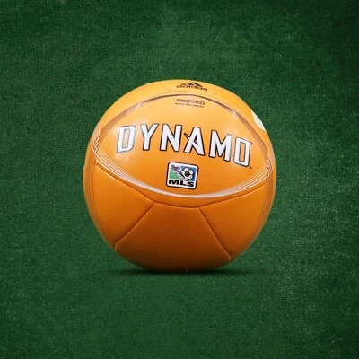 Houston Dynamo FC MLS adidas Orange  Tropheo Match Replica Ball - Image 1 of 2