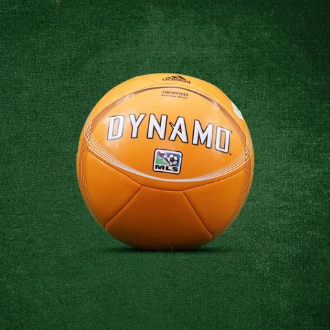 Houston Dynamo FC MLS adidas Orange  Tropheo Match Replica Ball Cover