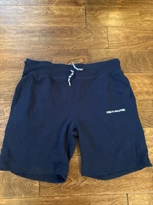 Pink Dolphin Pink Casual Sweat Shorts Sz L Blue - Picture 1 of 7