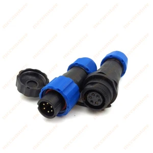 SD13 5A IP67 6 Pin Docking Waterproof Wire Cable Connector,Automotive Connectors - Picture 1 of 7