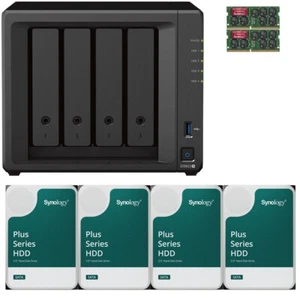Synology DS923+ 4-Bay 16GB RAM & 32TB (4x8TB) Synology Plus Drives - Picture 1 of 9