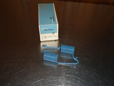 2) 全新 NOS GM Delco Moraine 鼓制动器弹簧 5465735 1965 - 1970 Oldsmobile Olds — 第 1/2 张图片