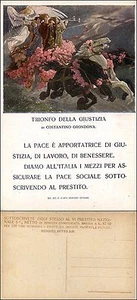 VI Prestito nazionale,"La pace è apportatrice di giustizia.." - Picture 1 of 1